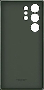 Кожаный чехол для Samsung Galaxy S23 Ultra, зеленый (Из Финляндии)