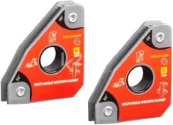 Магнитный угольник HDWELD WM4-304590S, 2 шт.