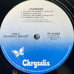 Spandau Ballet ‎– Diamond (США 1982г.)