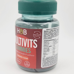 Holland & Barrett Multivits Жевательные мультивитамины со вкусом клубники 30 шт. (из Литвы)