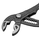 Клещи переставные, кнопочный механизм, обливные рукоятки, 250 мм Denzel — фото 5