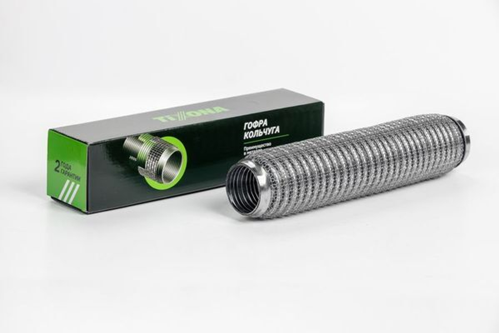 Гофра 50/320 (AISI 304 wire mesh, interlock) P50320WM