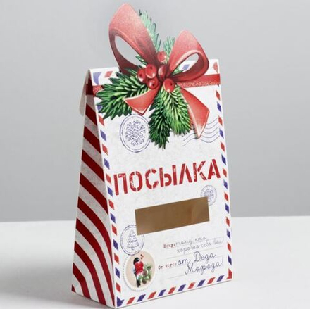 Коробка складная «Посылка», 15 × 7 × 22 см 4310325