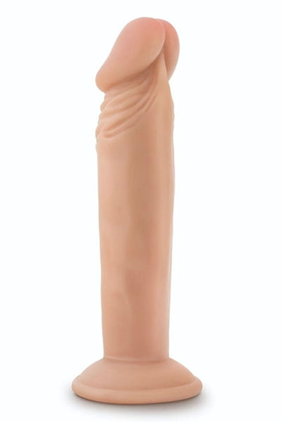 Телесный фаллоимитатор-реалистик 6 Inch Posable Dildo - 16,5 см. (Цвет: телесный)