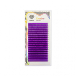 Ресницы фиолетовые (purple) Lovely - 20 линий - MIX