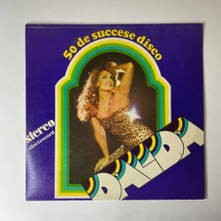 Винтажная виниловая пластинка LP Далида Dalida 50 De Succese Disco (Румыния 1980)