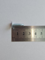 4,2х19 RAL9003 Саморез с прессшайбой СВЕРЛО белый (100 шт)