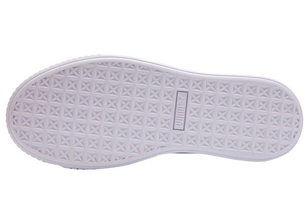 PUMA Sneakers Suede Platform Dots Jr "Silver" Women"s