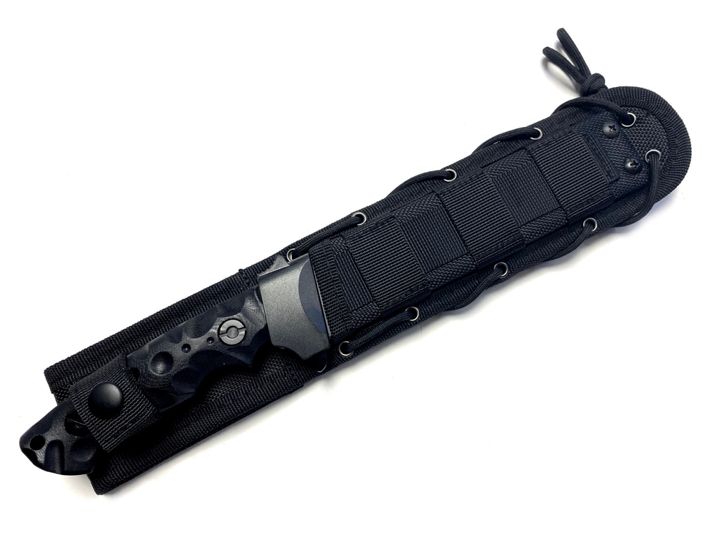 Нож Ягуар-М НОКС Black, сталь D2, рукоять G10, 602-700426