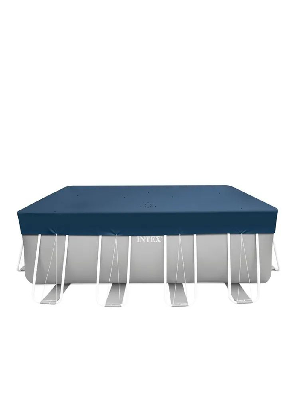 Тент для каркасного бассейна Rectangular Frame 400х200см Deluxe всесезонный (389х189х20см)