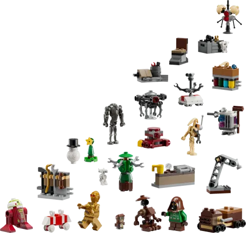 Конструктор LEGO Star Wars 75418 Адвент календарь 2025