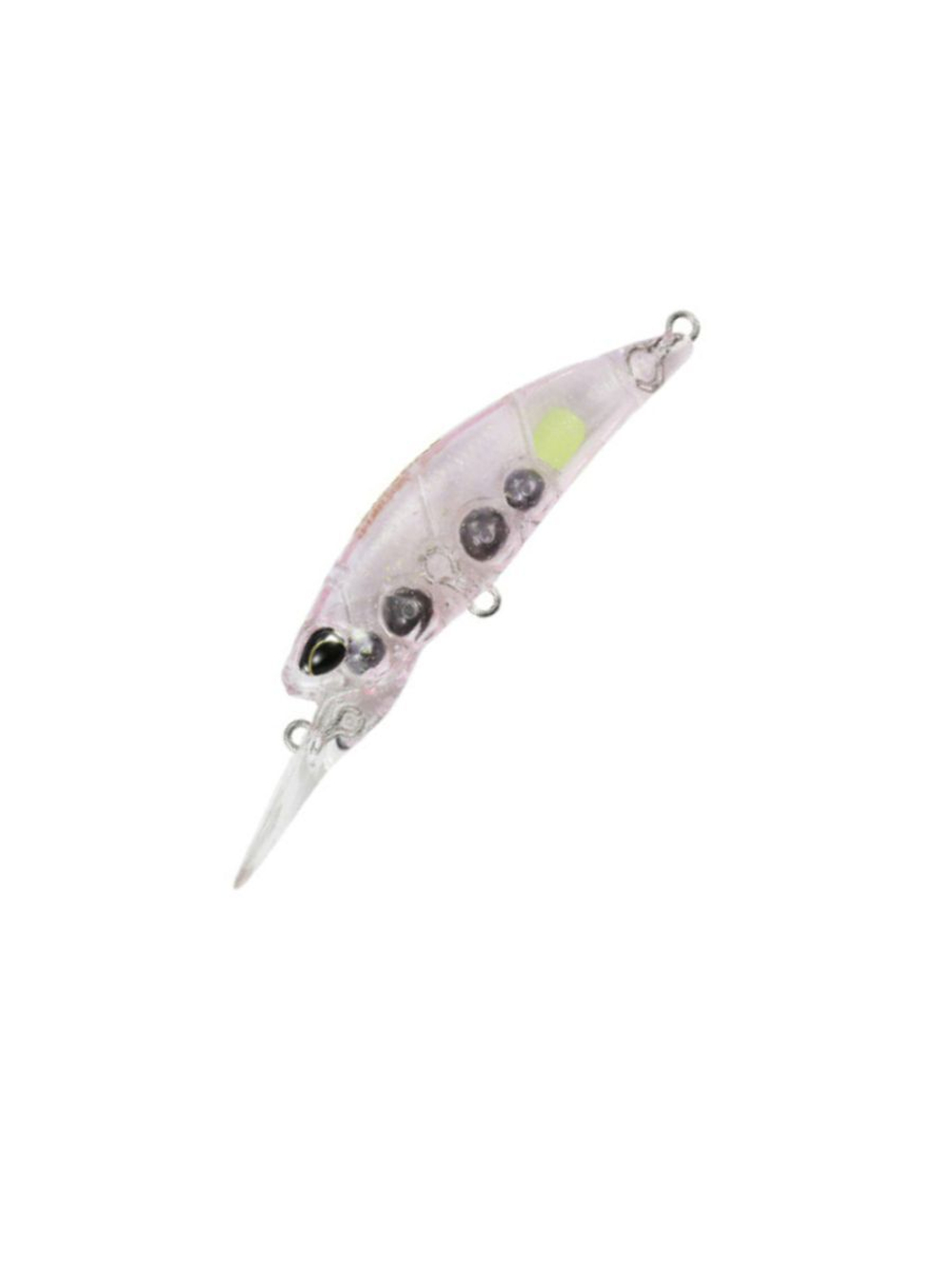 Воблер DUO Tetra Works Toto Shad 48 S, CLA0602 Clear Pink Head Chart