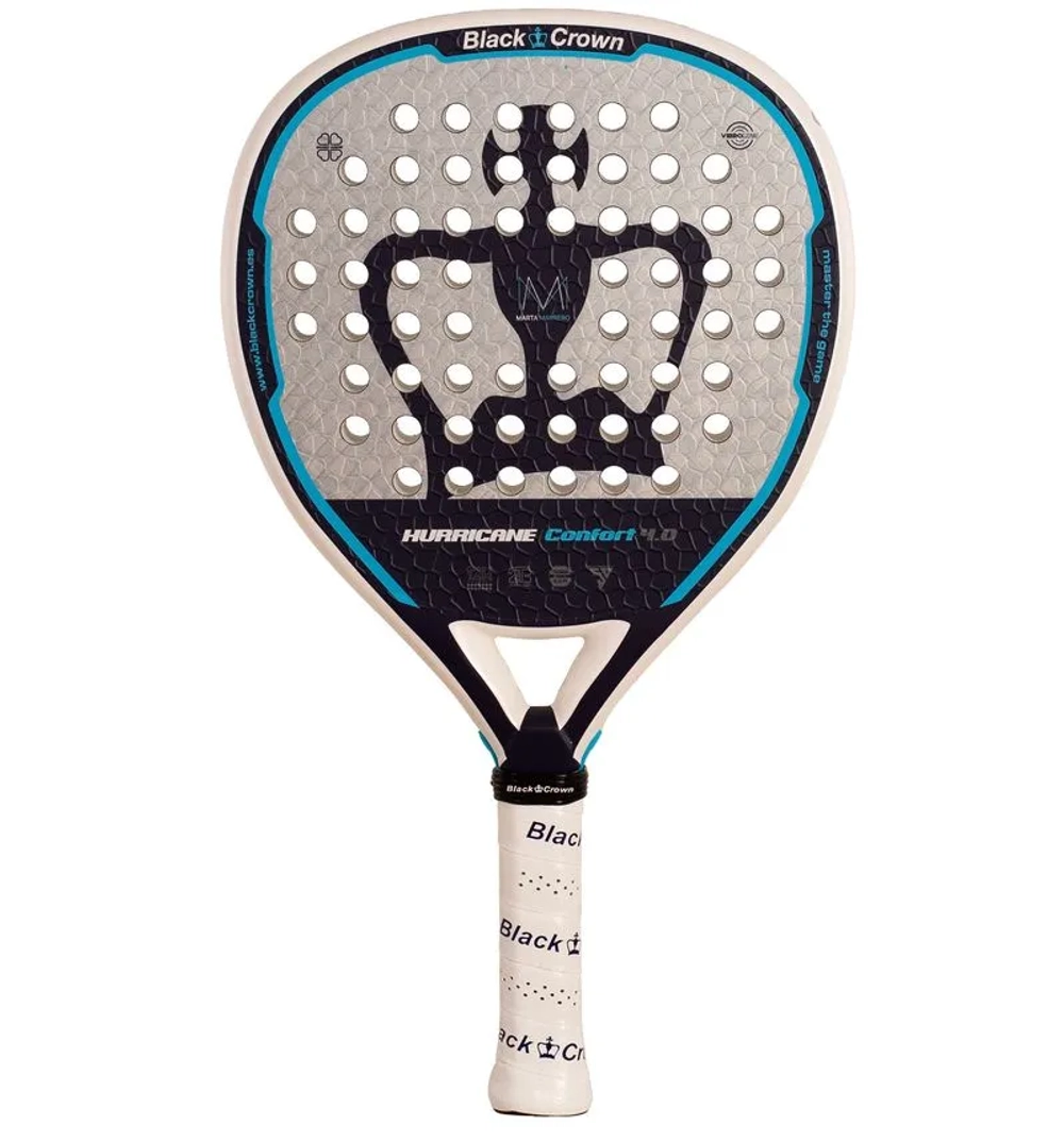 Ракетка для Padel Black Crown Hurricane Comfort 4.0