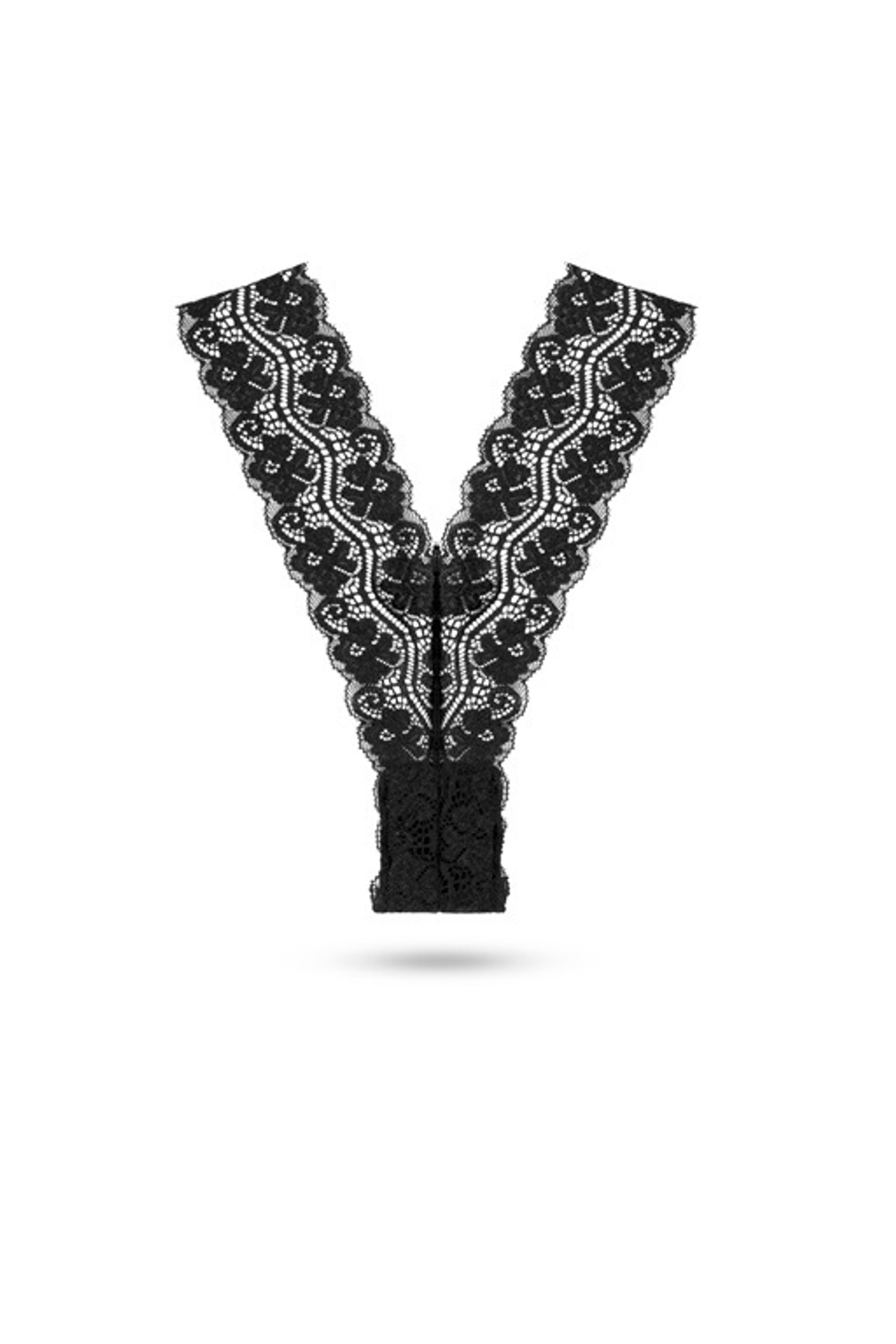 Трусики с вибромассажером для стимуляции клитора Vibrating Thong Черный