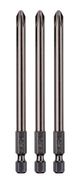Бита Felo Industrial серия 032 крестовая с канавкой Phillips PH2 х 100 3 шт 03202810