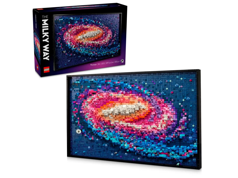 Конструктор LEGO ART 31212 Галактика Млечный Путь
