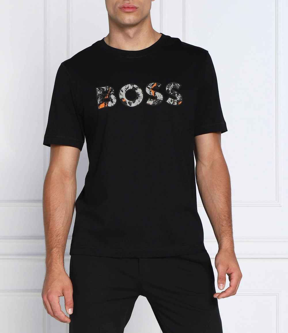 футболка teetrury 2 BOSS ORANGE - черный(50478776)