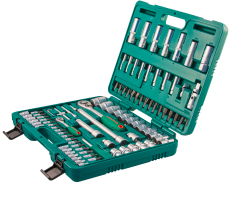 S04H52494S Набор инструмента универсальный 1/4", 1/2"DR, 94 предмета