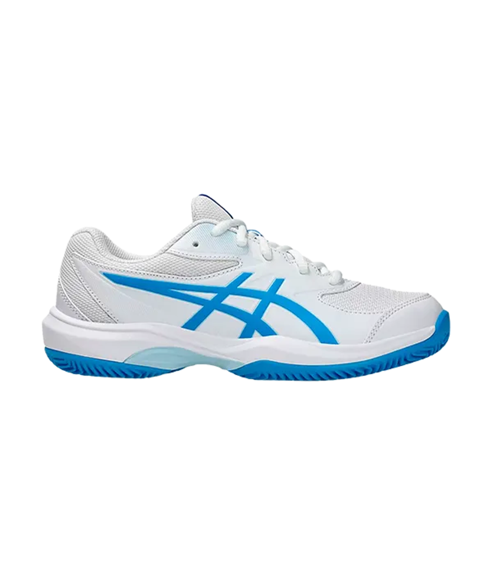 Asics Gel-Game GS Clay-OC Детские кроссовки белый-синий берег