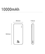 Внешний аккумулятор повербанк Power Bank 10000mAh 20W BASEUS РРАР10