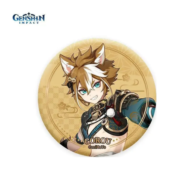 Значок Genshin Impact Inazuma Gorou