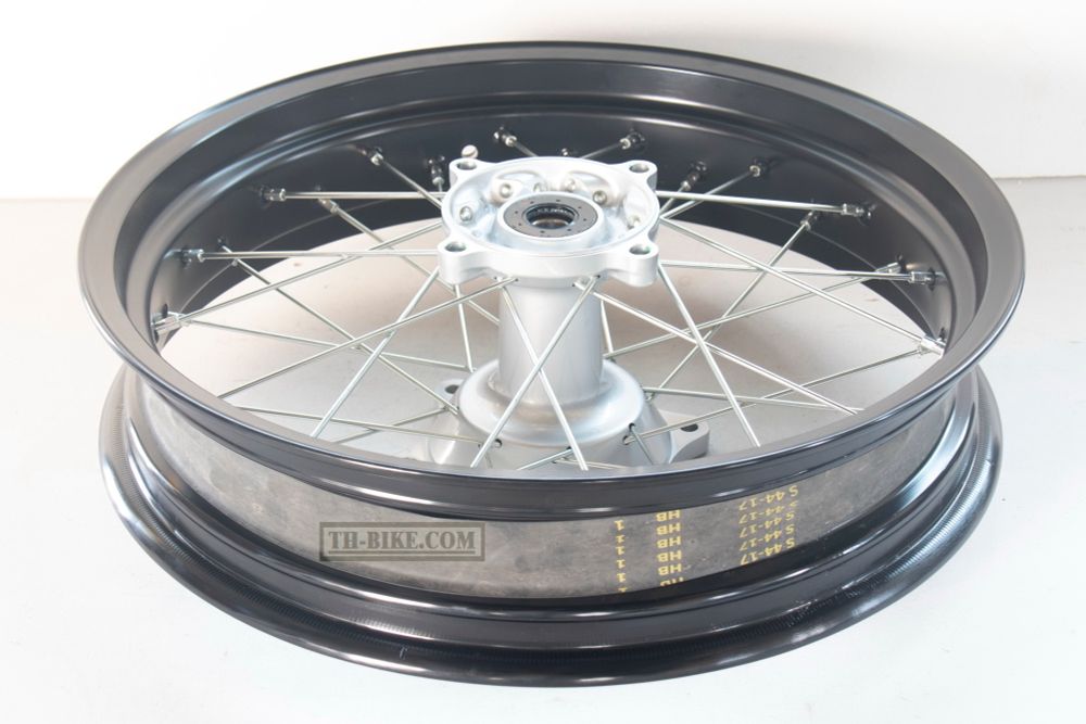 42650-KZZ-A21.  WHEEL SUB ASSY,RR. BLACK COLOR. CRF250M. motard.