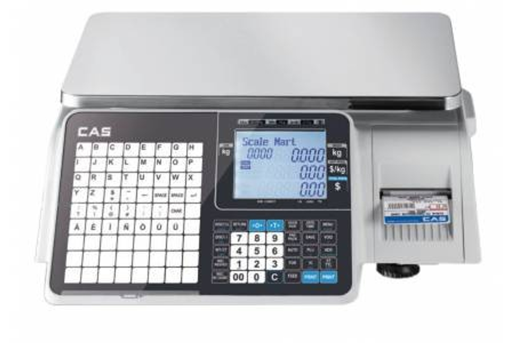 Весы с печатью этикеток - для торговли  - CAS CL-3000J-30B (TCP/IP)
