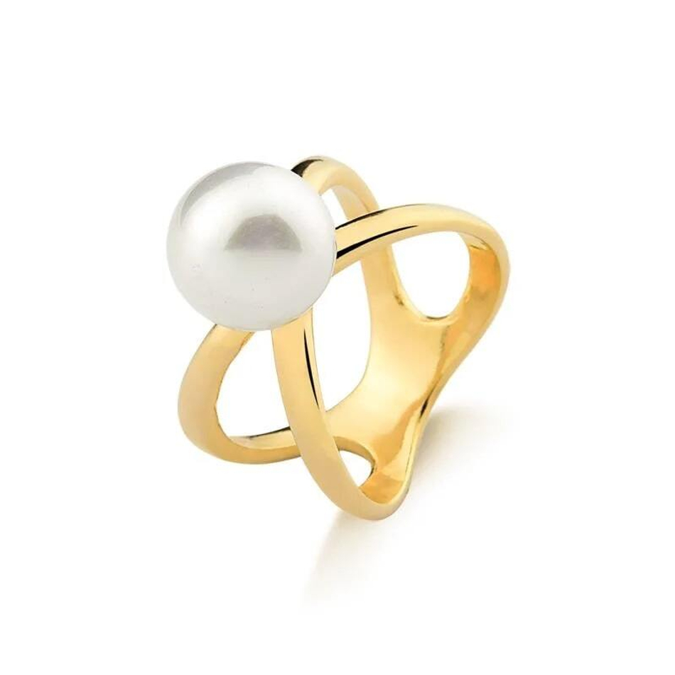 Кольцо Possebon White Pearl K0941.1/18,5 G 22 размер 18,5
