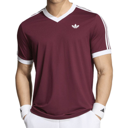 Мужская теннисная футболка Adidas Tennis Classics — maroon