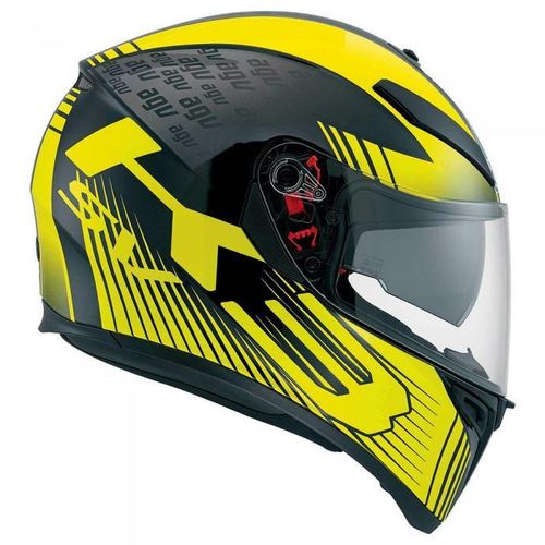 Купить Мотошлем Интеграл AGV K-3 Sv Climpse / Черно-желтый