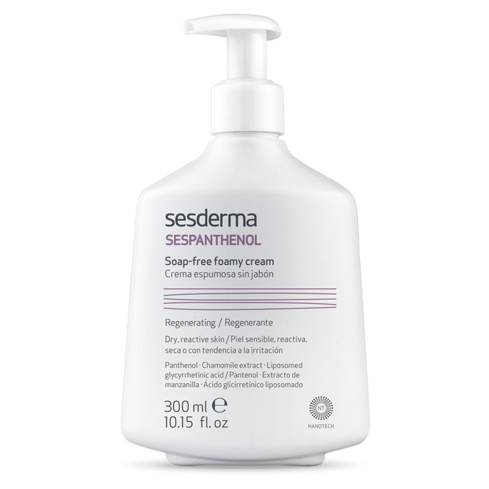 Крем-пенка для умывания восстанавливающая SESDERMA Sespanthenol Soap-Free Foamy Cream 300мл