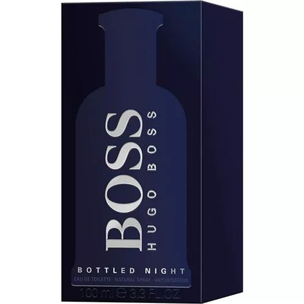 Hugo Boss Туалетная вода мужская Bottled Night 100 мл (из Финляндии)