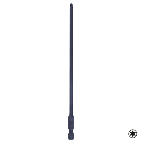 KING TONY (711515T) Вставка (бита) торцевая 1/4", L = 150 мм, TORX, T15, для шуруповерта