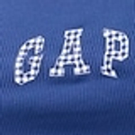 Майка с логотипом Gap в рубчик - GAP
