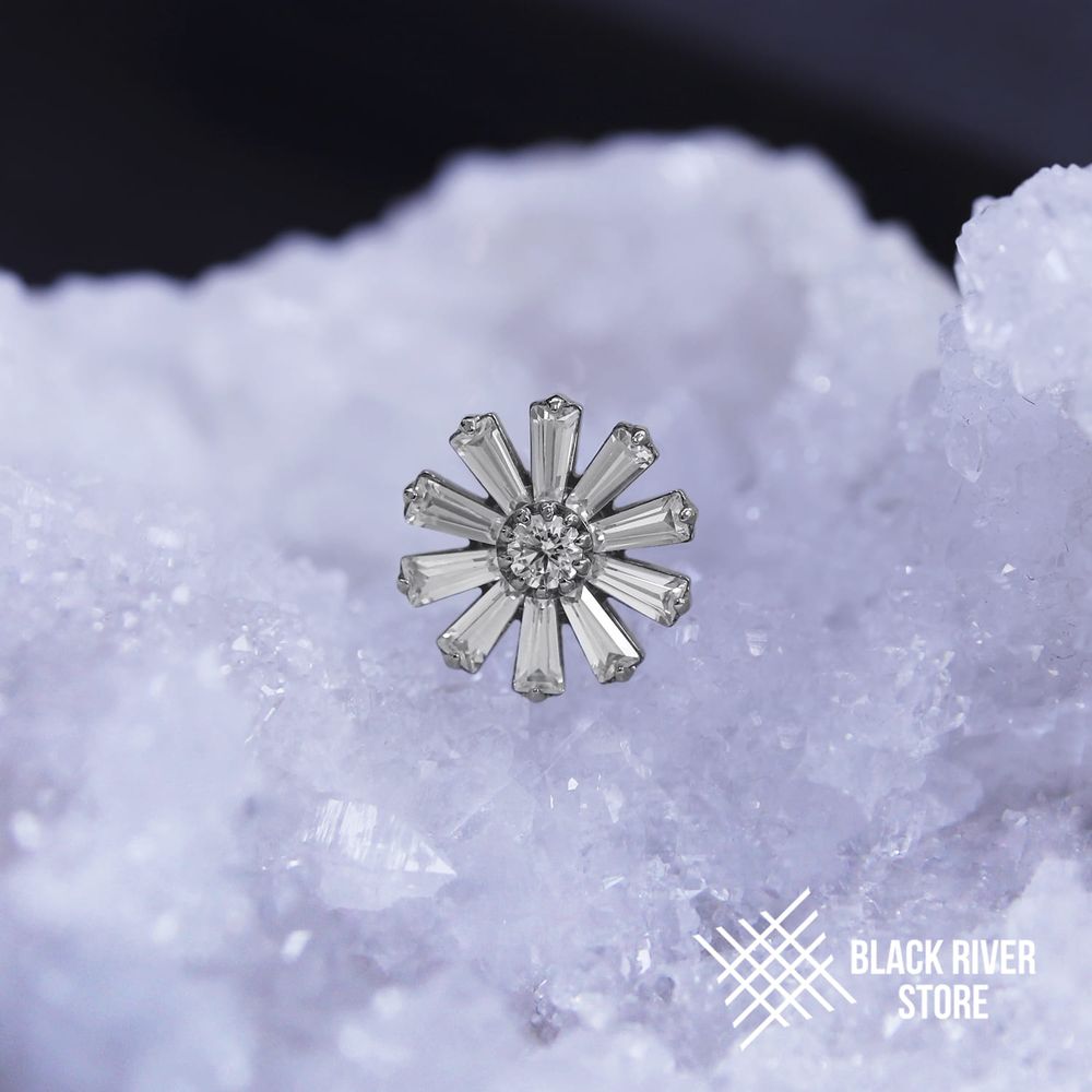 Flower Daisy Crystal Crystal
