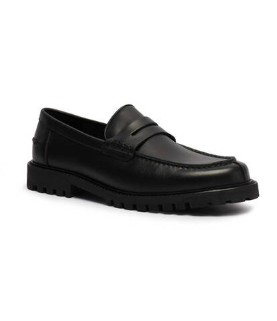 Кожаные мокасины richayl mocc BOSS BLACK - черный(50523092)