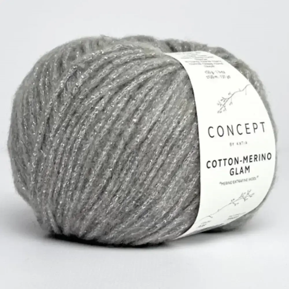 Пряжа Katia Concept Cotton Merino Glam - 307