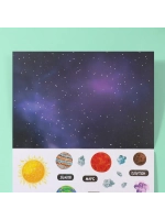 Наклейки детские для творчества Космос