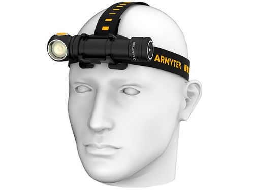 Фонарь налобный Armytek Wizard C2 Pro Max Magnet USB XHP70.2, 3720 lm, тёплый, до 113м, 110°:150°