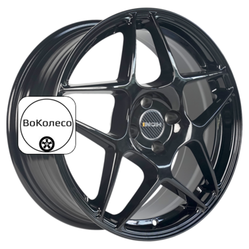 7x17/5x114,3 ET35 D67,1 FA8540 Full Black Round (ZJH) FlowForming INCH