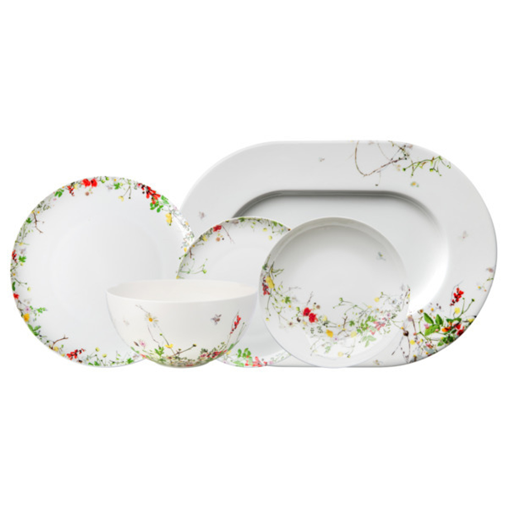 Обеденный сервиз 20 предметов на 6 персон Rosenthal Дикие цветы