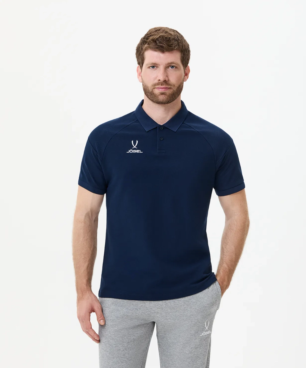 Поло CAMP 2 CVC Polo CZ, тёмно-синий