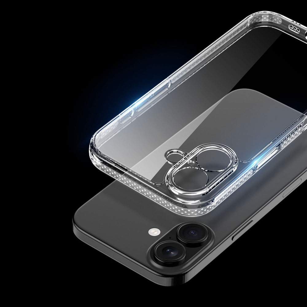 Усиленный прозрачный чехол от Dux Ducis для iPhone 17, серия Clin Series Case