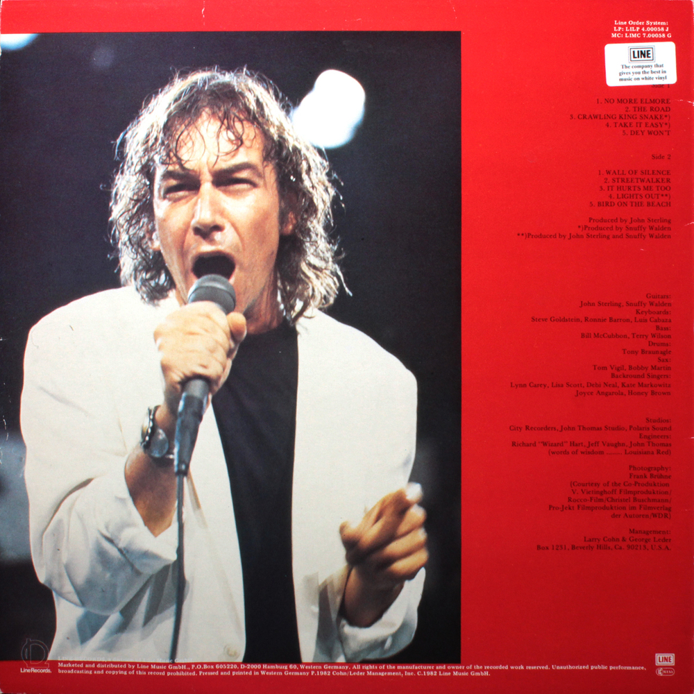 Eric Burdon Band / The Comeback Soundtrack (Coloured Vinyl)(LP)