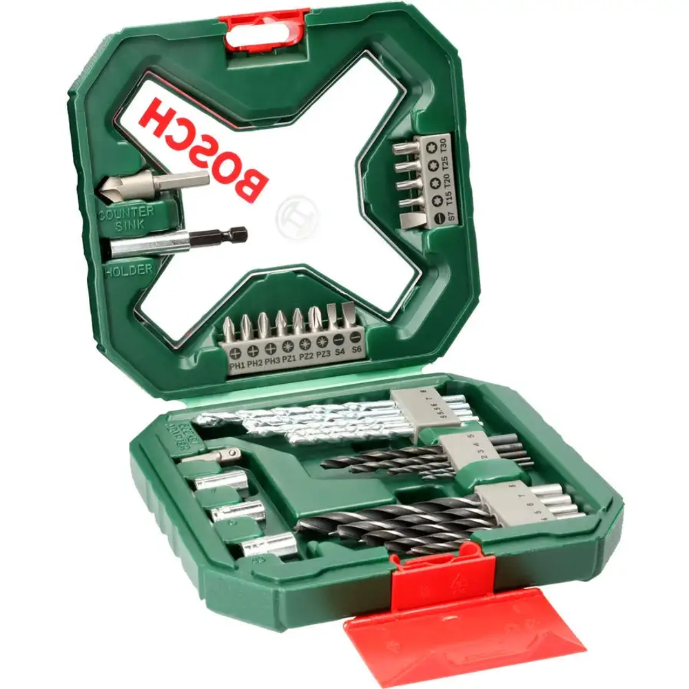 Набор свёрл и насадок-бит X-Line Classic BOSCH 2607010608
