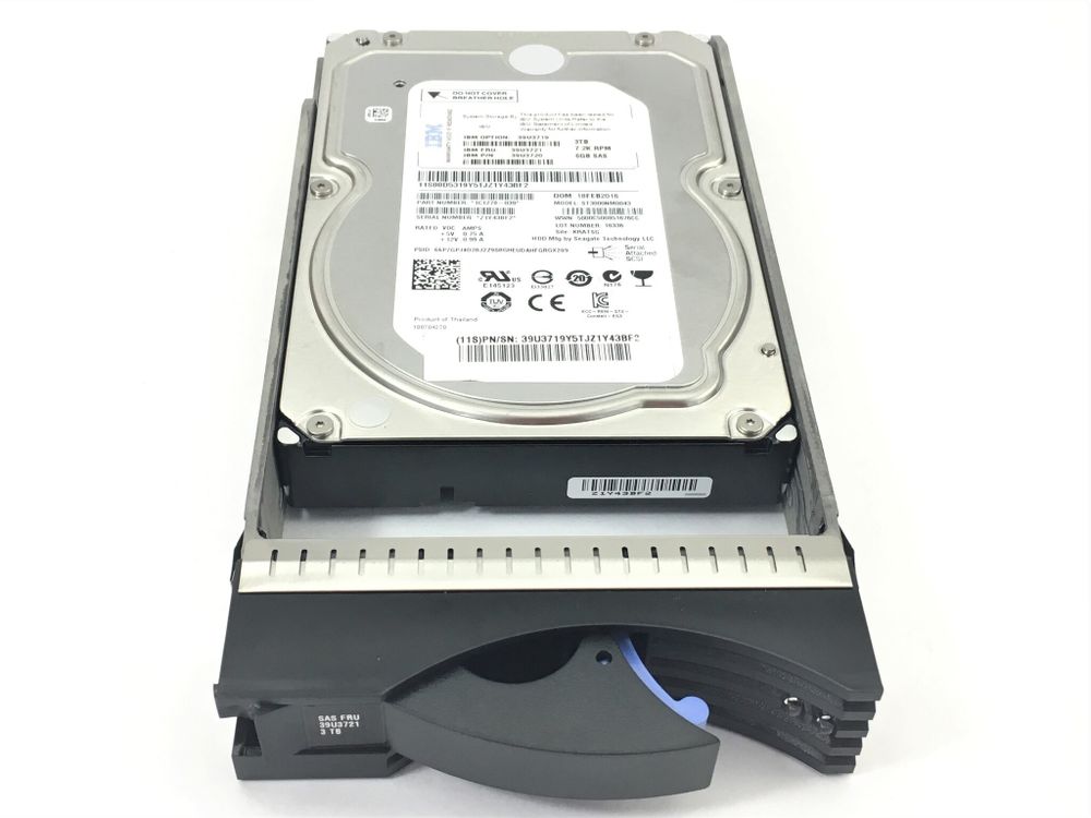 Жесткий диск IBM 3TB SAS 6Gb/s 7.2K 3.5" 39U3720