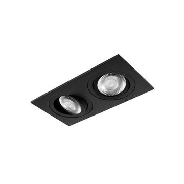 Встраиваемый светильник 2*GU10 10341/2A Black чёрный Hap LOFT IT