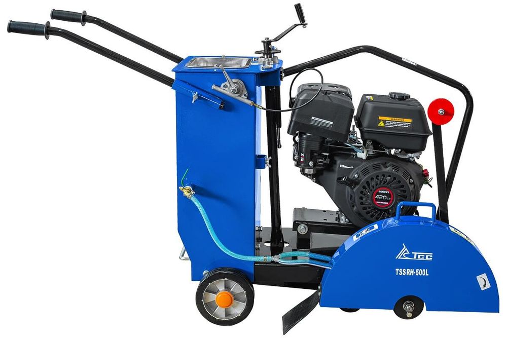 Резчик швов бензиновый TSS RH-500L (107577) - [Loncin G420F / глубина реза до 185 мм]