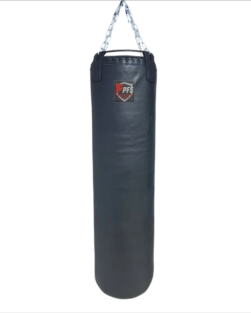 Кожаный мешок для бокса 130×45 см усиленные швы ProFightingSport