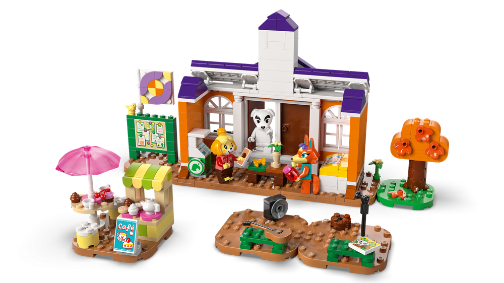 Конструктор Лего Анимал Кроссинг Концерт на Площади 77052 LEGO Animal Crossing K.’s Concert at the Plaza 550 деталей 7+